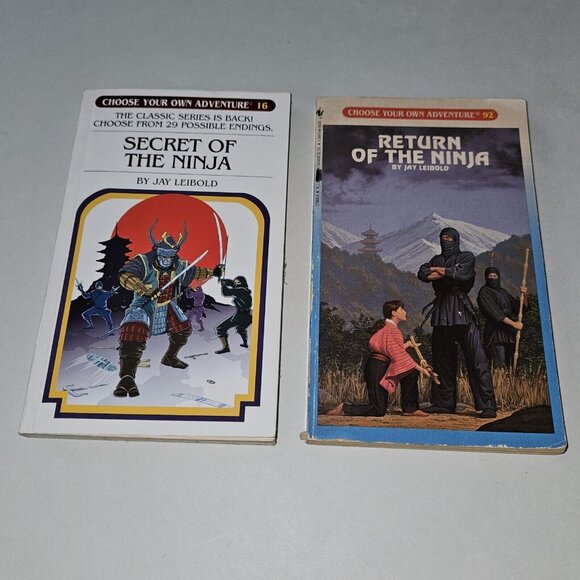 5 Choose Your Own Adventure Book Lot Secret Return Ninja Earthquake Nightmare - Picture 3 of 16